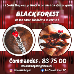Le Cookie Shop NC et son Cookie Black Forest