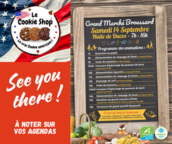 Grand Marché Broussard 14 sept 2024, Le Cookie Shop