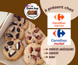 Le Cookie Shop NC chez Carrefour Market et Carrefour Express