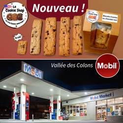 Le Cookie Shop NC chez Mobil Vallée des Colons