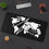 Thumbnail: Black and White TWOWS World Desk Mat