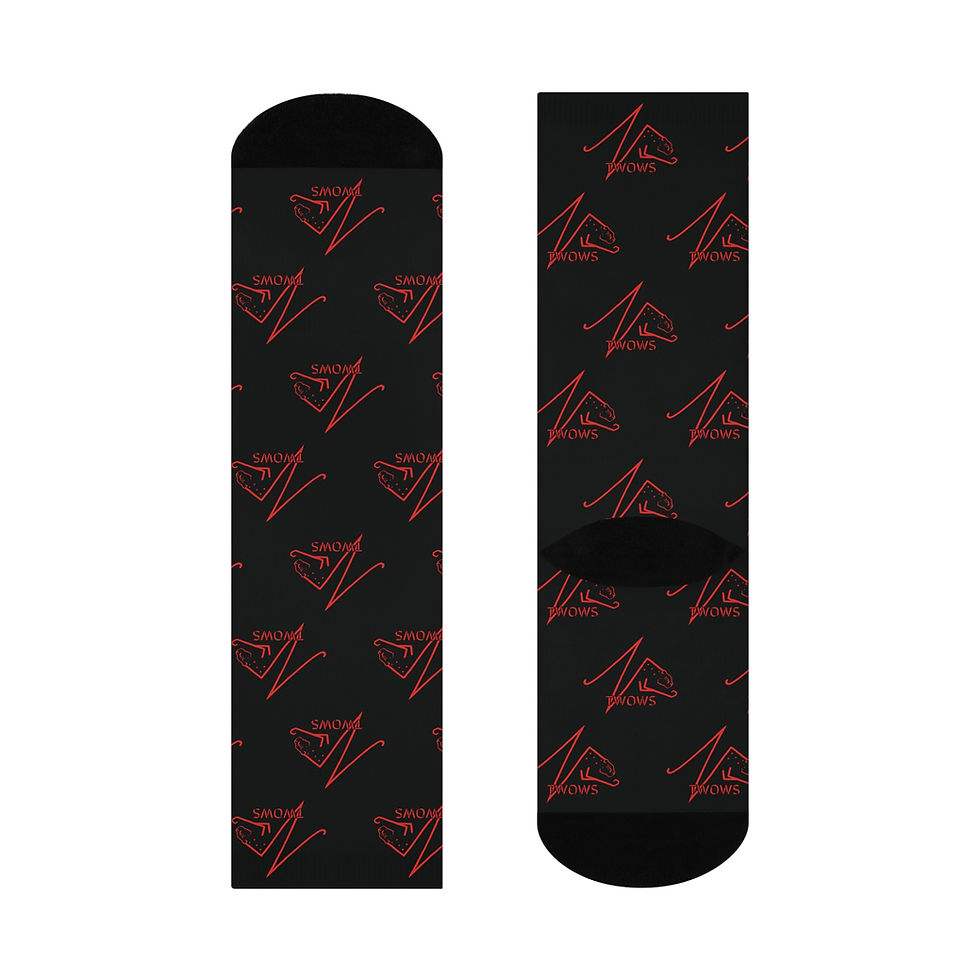 Thumbnail: Traditional TWOWS Cushioned Crew Socks