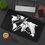 Thumbnail: Black and White TWOWS World Desk Mat