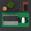 Thumbnail: Green TWOWS Encompass Desk Mat