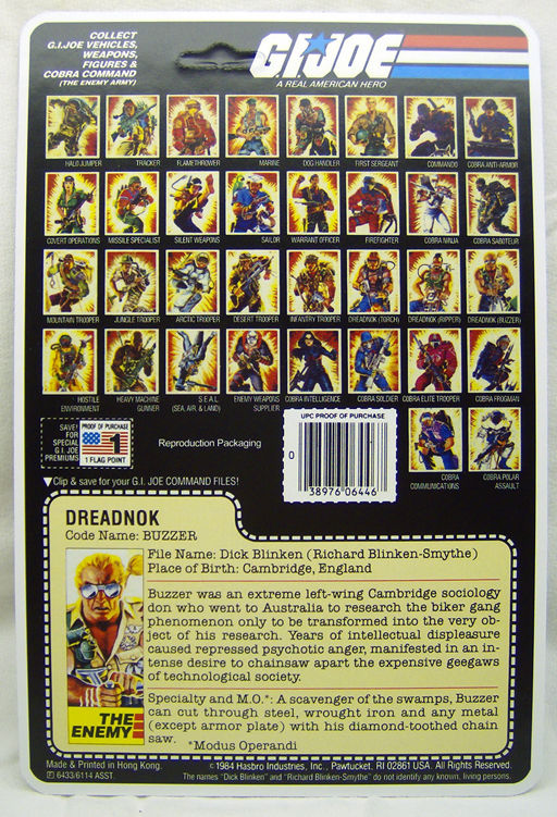 Thumbnail: Resto Kit - G.I. Joe - Dreadnok - Buzzer