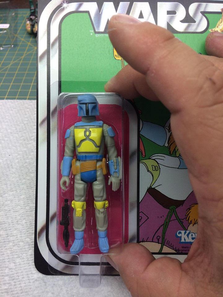 Thumbnail: Rocket Firing Boba Fett Holiday Special Edition Custom- SW 21 Back Custom