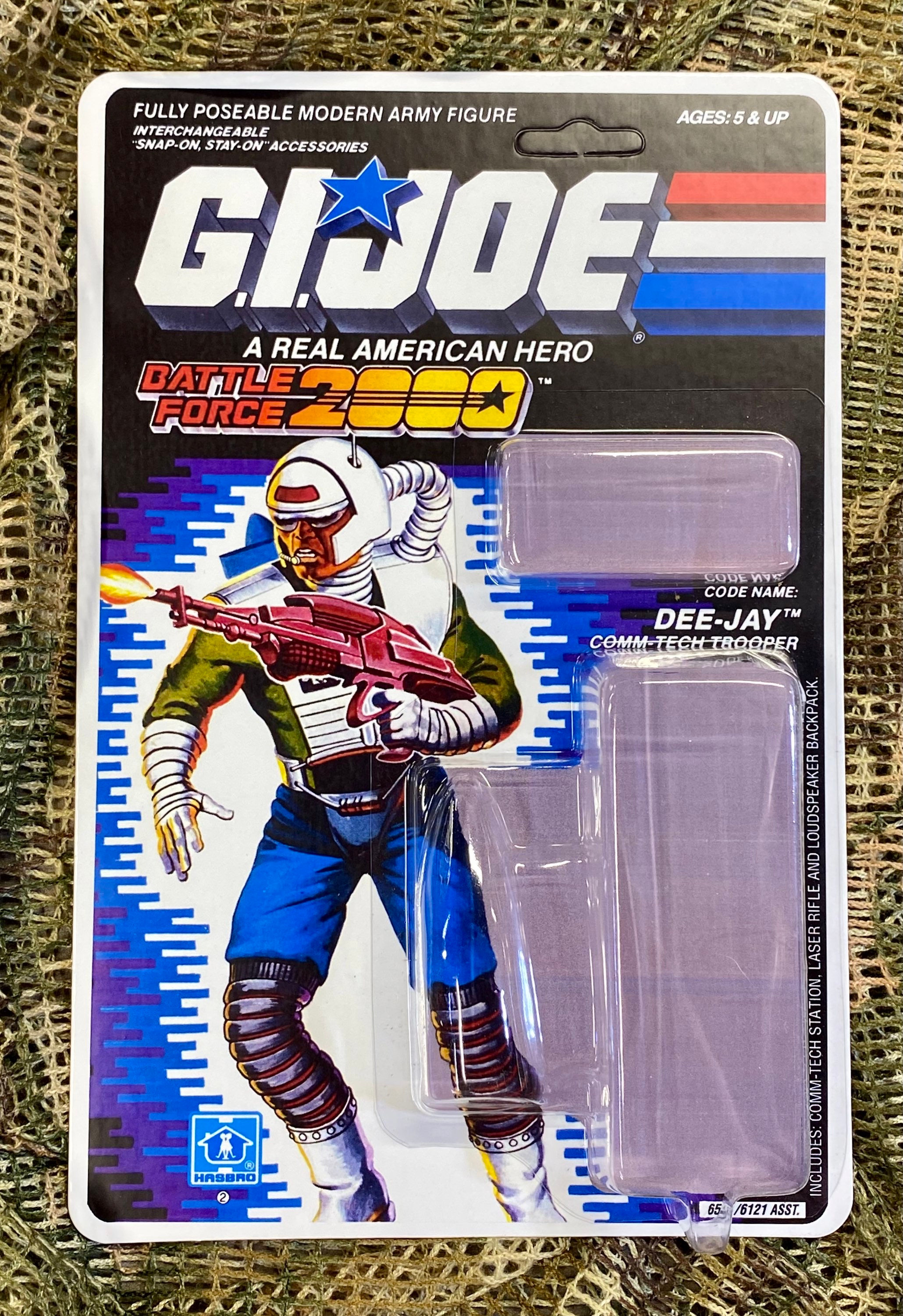 Resto Kit - Dee Jay G.I. Joe Series 8 - 1989
