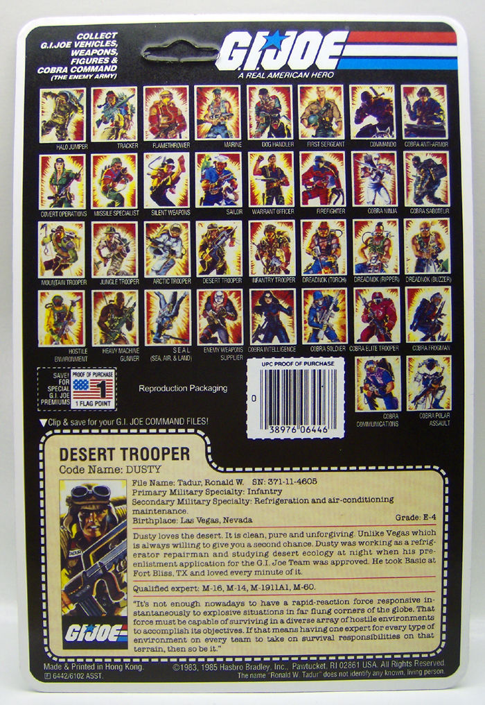 Thumbnail: Resto Kit - G.I. Joe - Dusty