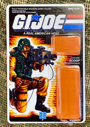 Resto Kit Scoop G.I. Joe Series 8 - 1989 | beggarscanyontoys