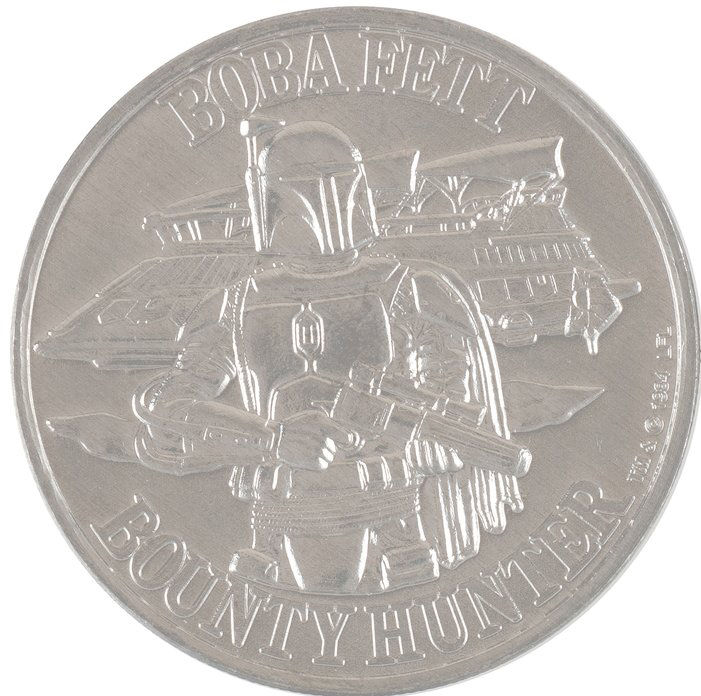 Boba Fett POTF Replica Coin - Single Sided | beggarscanyontoys