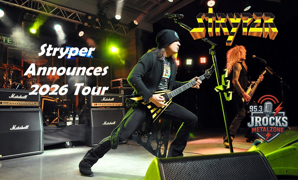 Stryper Announces 2026 Tour