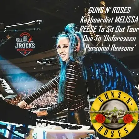 GUNS N' ROSES Keyboardist MELISSA REESE To Sit Out Tour Due To 'Unforeseen Personal Reasons'