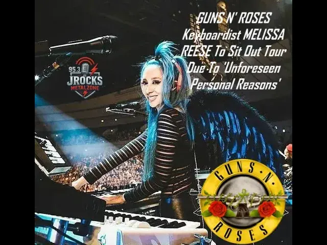 GUNS N' ROSES Keyboardist MELISSA REESE To Sit Out Tour Due To 'Unforeseen Personal Reasons'