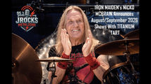 IRON MAIDEN's NICKO MCBRAIN Announces August September 2026 Shows with TITANIUM TART