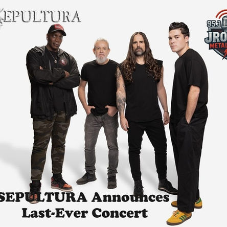 SEPULTURA Announces Last Ever Concert