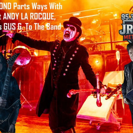 KING DIAMOND Parts Ways with Guitarist ANDY LA ROCQUE, Welcomes GUS G. To The Band