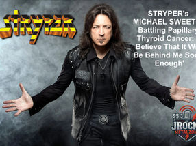 STRYPER's MICHAEL SWEET Is Battling Papillary Thyroid Cancer 'I Believe That It Will Be Behind Me Soon Enough'