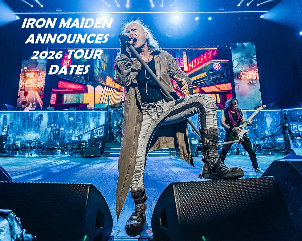 Iron Maiden Announces 2026 Tour Dates