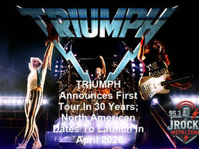 TRIUMPH Announces First Tour In 30 Years; North American Dates To Launch In April 2026