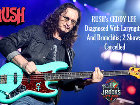 RUSH's GEDDY LEE Diagnosed With Laryngitis And Bronchitis; 2 Shows Cancelled