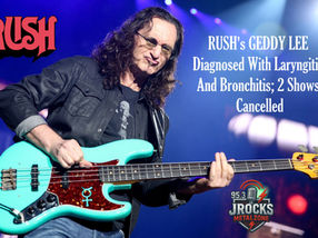 RUSH's GEDDY LEE Diagnosed With Laryngitis And Bronchitis; 2 Shows Cancelled