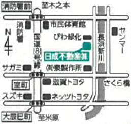 日成不動産株式会社MAP