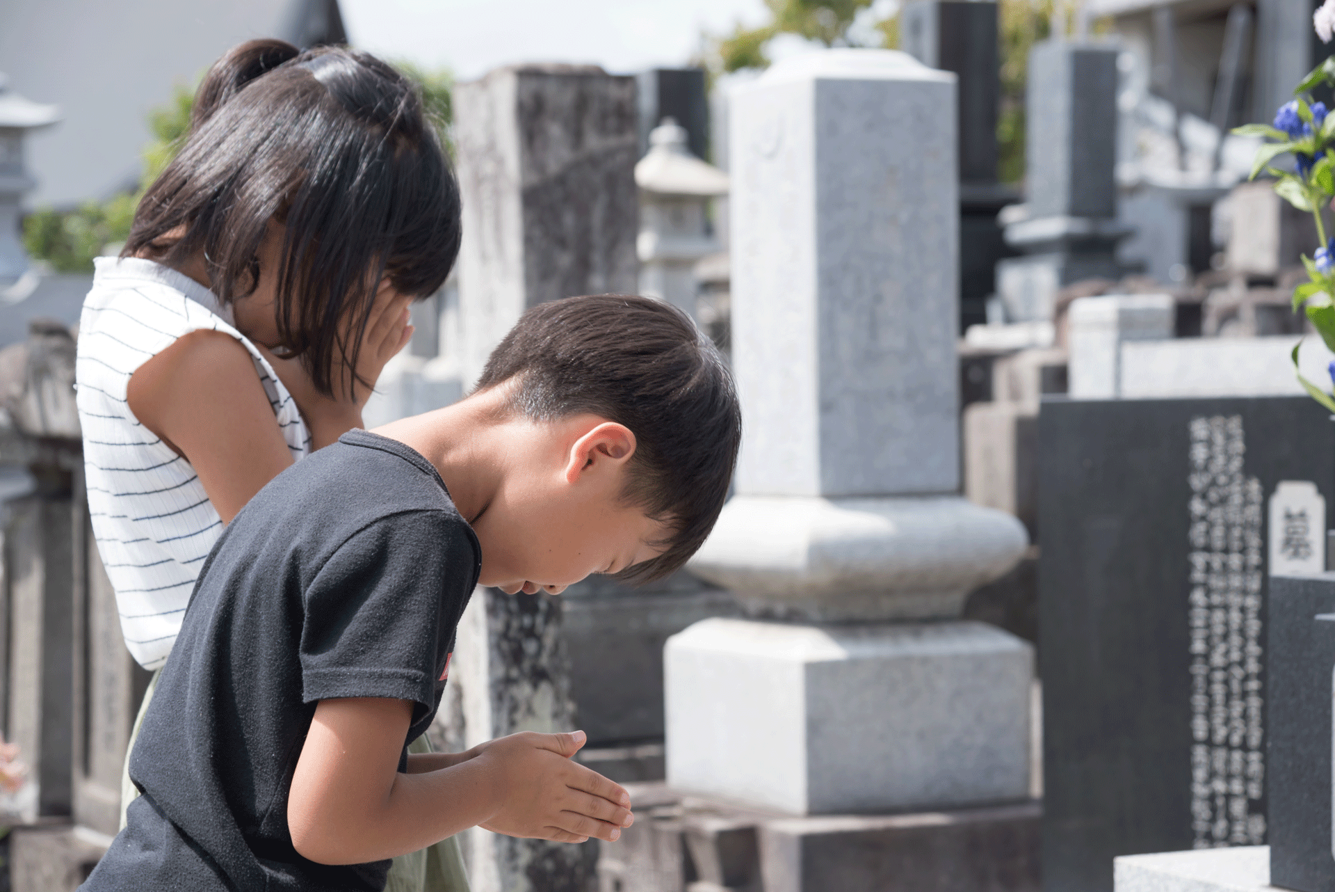 お墓参り