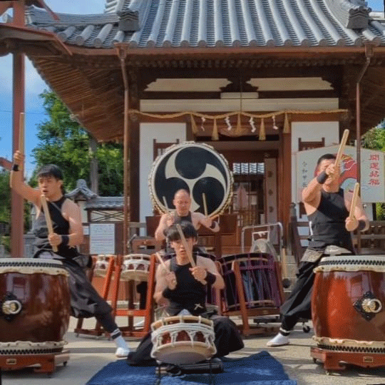 和太鼓奉納