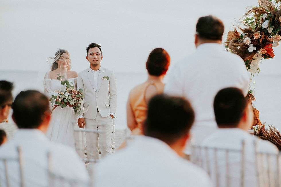 La Union Beach Wedding Photos