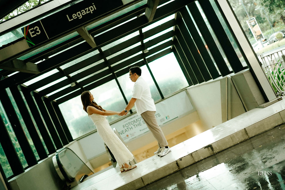 City lights engagement shoot
