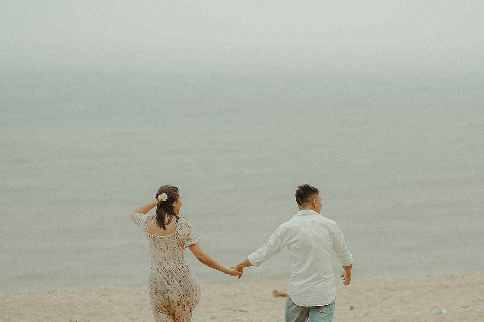 Travel Themed Engagement Photography