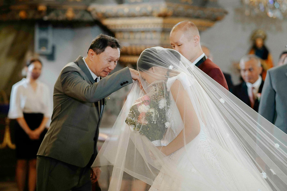 San Agustin Church Wedding Photos