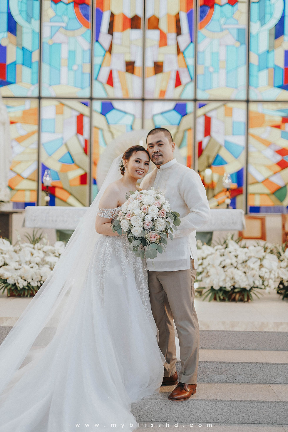Wedding at San Pedro Calungsod Parish