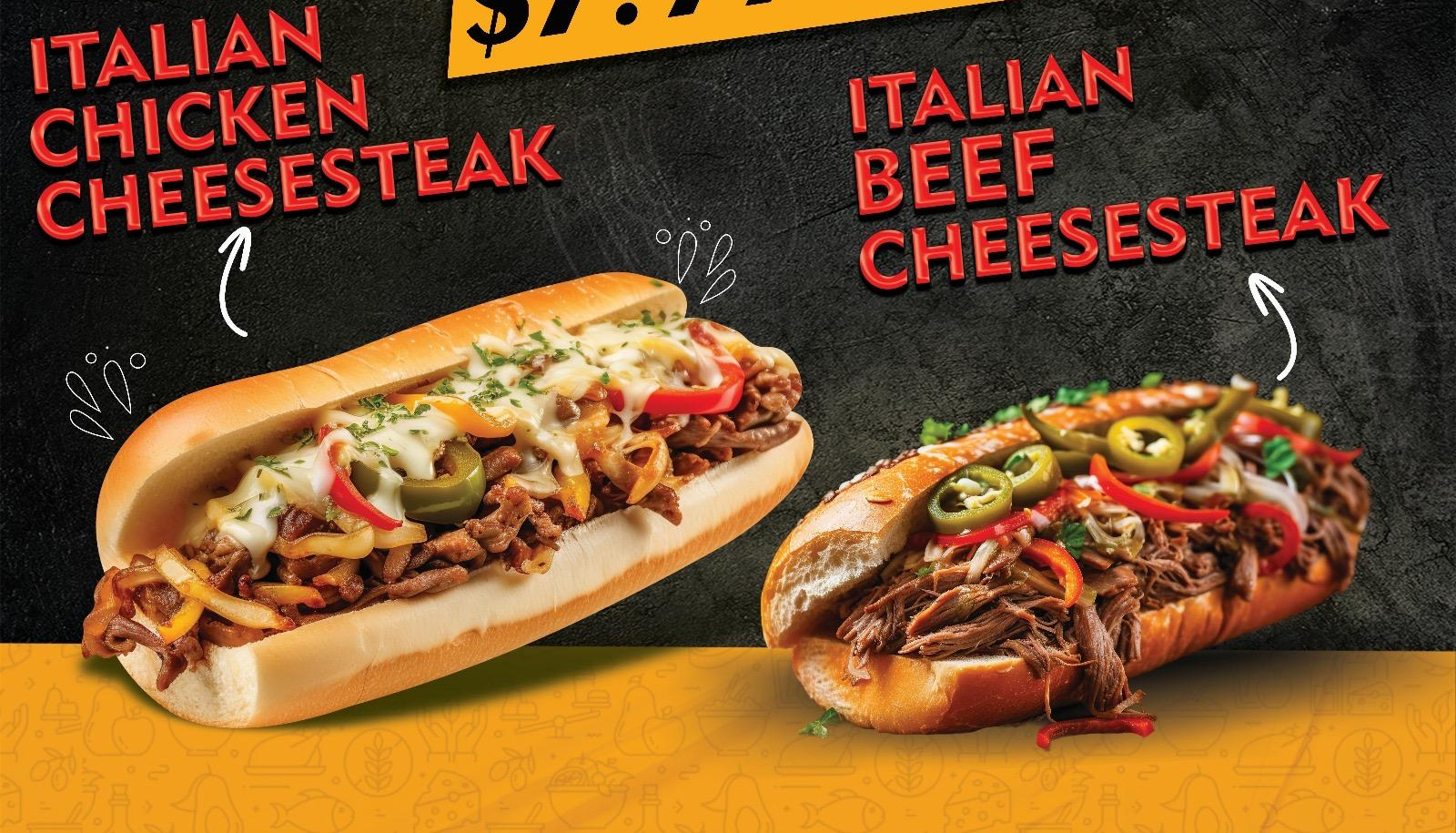 Arranged Food and Objects