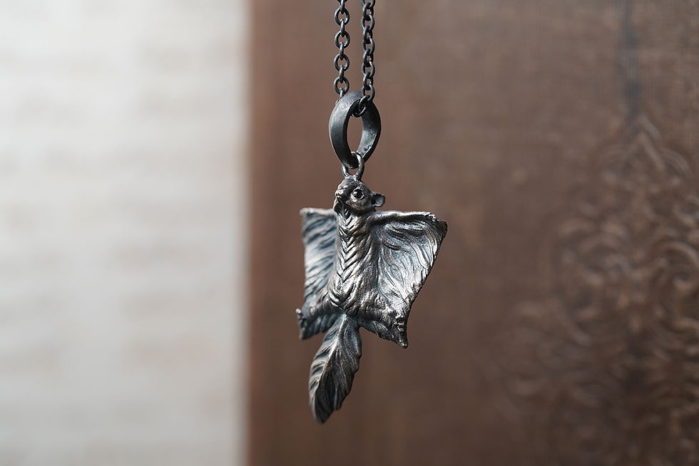 縮圖：MW P1183 Flying Squirrel Pendant