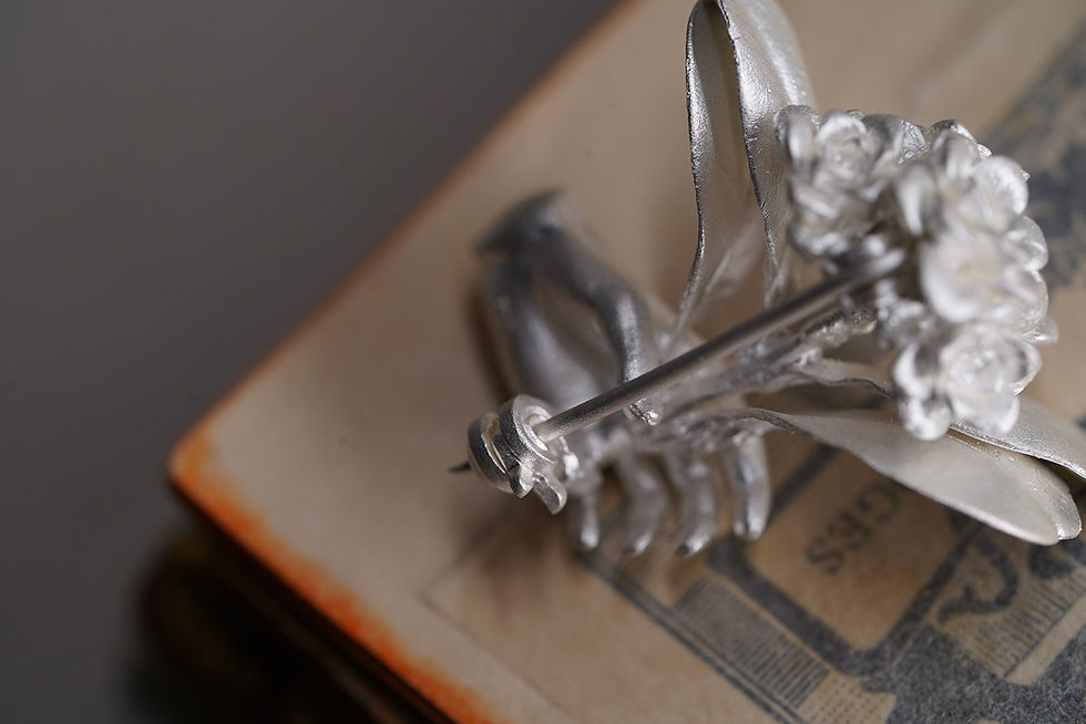 縮圖：MW B1065 I Bought You Flowers Brooch