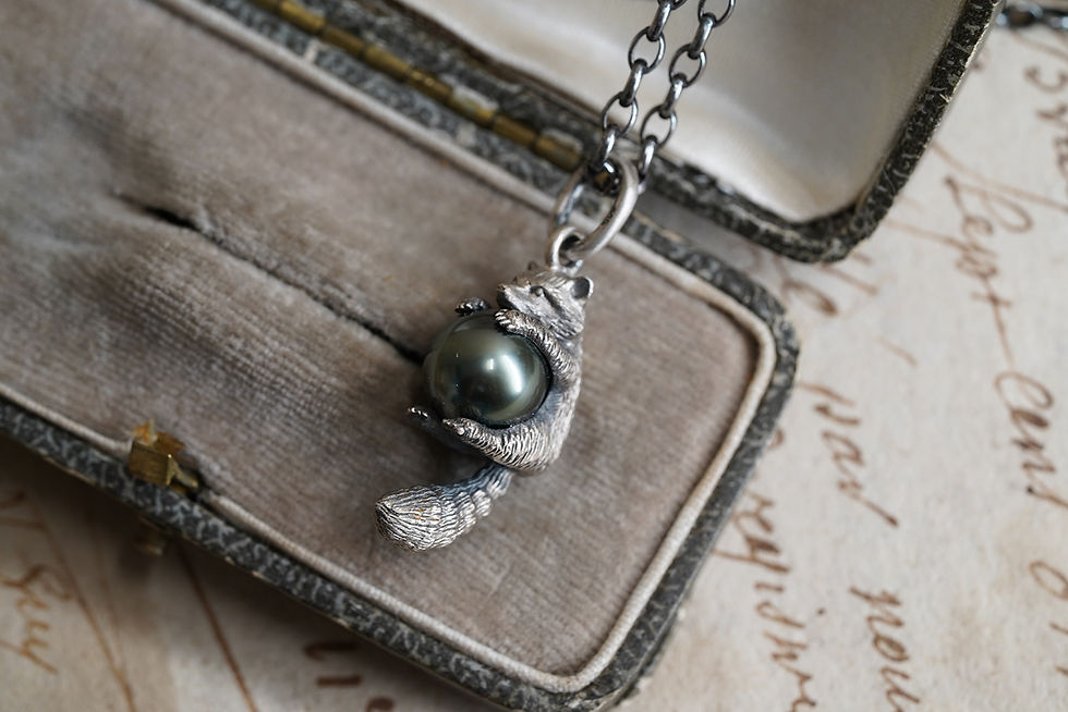 縮圖：MW P1172 The Beloved Pendant With Tahitian Pearl (Chain is not included)