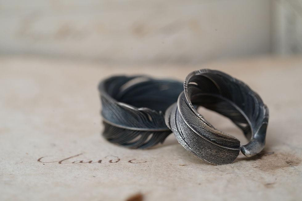 縮圖：MW R1042 The 925 Silver Ma'at Ring (Price per ring)