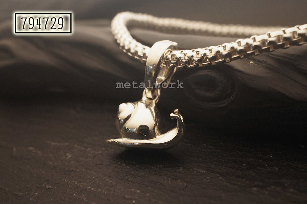 縮圖：MW P1085 The 925 Silver Snail Charm