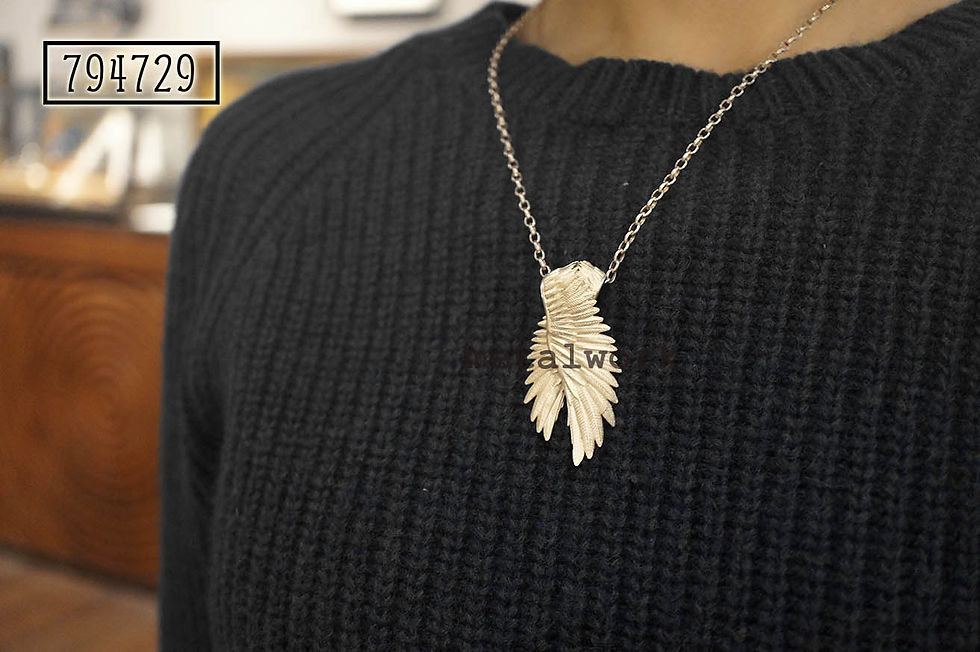 縮圖：MW P1062 The 925 Silver Wing Pendant