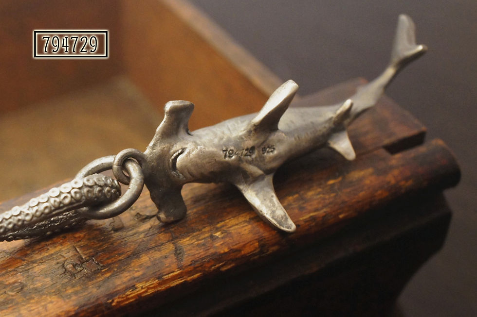 縮圖：MW P1160 925 Silver Marina Pendant