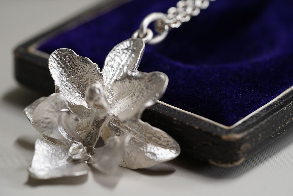 縮圖：MW P1212 Orchid Pendant (Chain is not included)