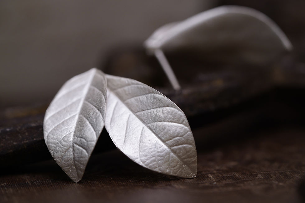 縮圖：MW E1045 925 Silver Evie Earrings