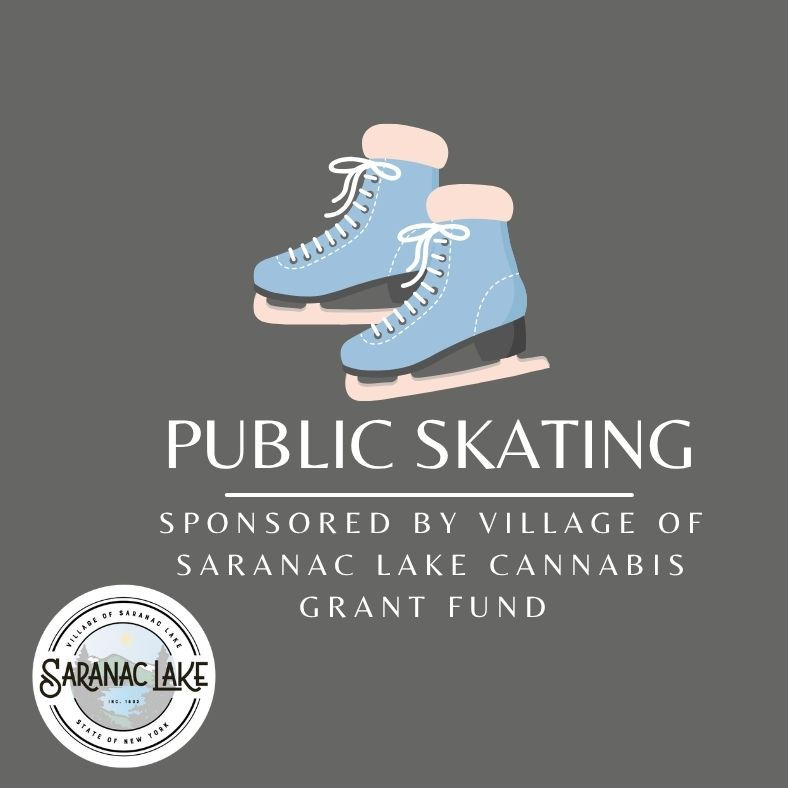 10/10 - Ice Skating sponsored by Village of Saranac Lake