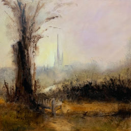 Norwich Cathedral from Pulls Ferry