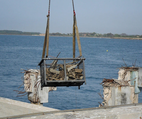 Demolizione Pontile