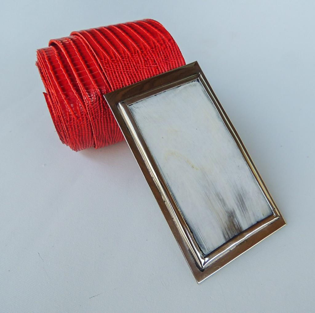 Cinturon Rectangular Guampa