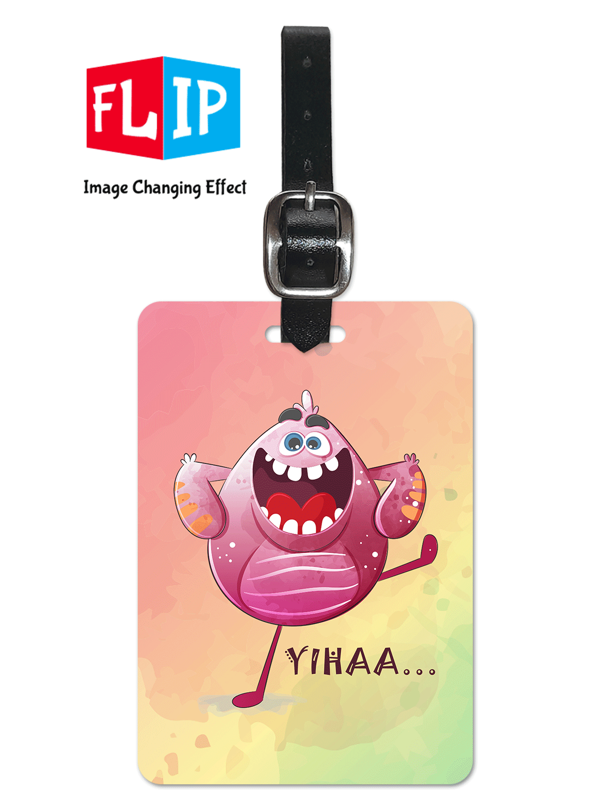 happy-monster-set-of-2-luggage-tags-3d-lenticular-picture