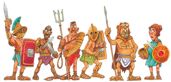 © JGIM Verlag. Wer will schon Römischer Gladiator sein?