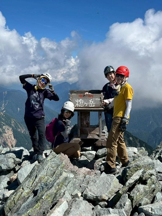 個人山行 百名山 槍ヶ岳(3180m)